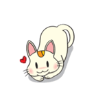 可愛い猫 (日本語)（個別スタンプ：13）