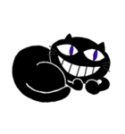 陽気な黒猫（個別スタンプ：9）