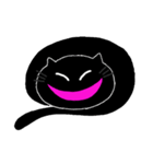 陽気な黒猫（個別スタンプ：20）