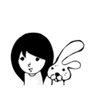 Nico ＆ Rabbit（個別スタンプ：40）