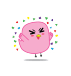 Colorful Chickens（個別スタンプ：10）