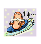 Life of sausage uncle -2（個別スタンプ：7）