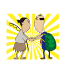 働く亀（個別スタンプ：6）