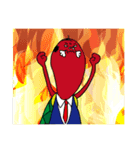 働く亀（個別スタンプ：14）