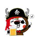 Pirate  Johnny Luke（個別スタンプ：10）