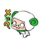 めがねのひつじです。（個別スタンプ：2）