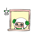 めがねのひつじです。（個別スタンプ：21）