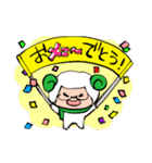 めがねのひつじです。（個別スタンプ：28）