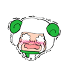 めがねのひつじです。（個別スタンプ：34）