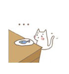 Soft White cats（個別スタンプ：7）