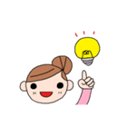 ハナちゃんと仲間たち（個別スタンプ：19）