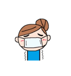 ハナちゃんと仲間たち（個別スタンプ：32）