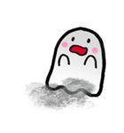 Little Ghost Cute（個別スタンプ：32）