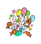 Merry Merbunny I（個別スタンプ：3）