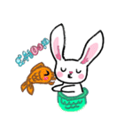 Merry Merbunny I（個別スタンプ：4）