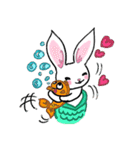 Merry Merbunny I（個別スタンプ：13）