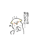 白ポメの憂鬱（個別スタンプ：8）