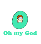 ローマ字のあみちゃん（個別スタンプ：15）