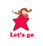 ローマ字のあみちゃん（個別スタンプ：39）