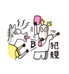 Horse ＆ Deer（個別スタンプ：7）