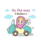 Hijab Girl 2（個別スタンプ：3）