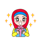 Hijab Girl 2（個別スタンプ：16）