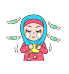 Hijab Girl 2（個別スタンプ：17）