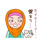 Hijab Girl 2（個別スタンプ：32）