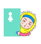 Hijab Girl 2（個別スタンプ：36）