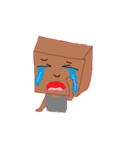 Brown paper bag（個別スタンプ：7）