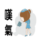 flight attendan（個別スタンプ：37）