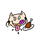 Lazy Piggy！（個別スタンプ：5）