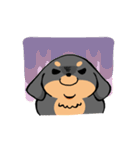 ぽちゃ犬まろ（個別スタンプ：16）