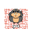 ぽちゃ犬まろ（個別スタンプ：20）