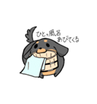 ぽちゃ犬まろ（個別スタンプ：24）