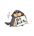 ぽちゃ犬まろ（個別スタンプ：36）