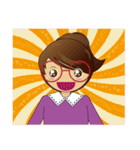 Small class leader_School articles（個別スタンプ：18）