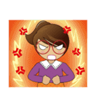 Small class leader_School articles（個別スタンプ：35）