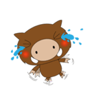 Aberdeen little wild boar day（個別スタンプ：3）
