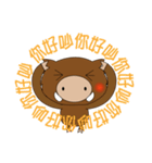 Aberdeen little wild boar day（個別スタンプ：7）