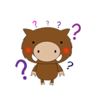 Aberdeen little wild boar day（個別スタンプ：9）