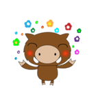 Aberdeen little wild boar day（個別スタンプ：10）