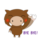 Aberdeen little wild boar day（個別スタンプ：15）