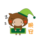 Aberdeen little wild boar day（個別スタンプ：24）