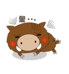 Aberdeen little wild boar day（個別スタンプ：27）