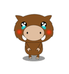 Aberdeen little wild boar day（個別スタンプ：28）