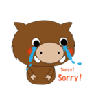 Aberdeen little wild boar day（個別スタンプ：38）