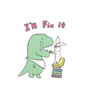 Miss She and the T-rex（個別スタンプ：16）