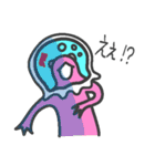 ウラギリちゃん(金魚トカゲ)（個別スタンプ：9）