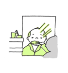 おじちゃんの日常【2コマスタンプ】（個別スタンプ：36）